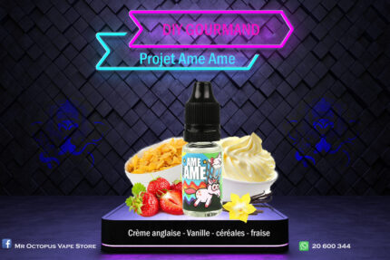 e liquide gourmand projet ame ame