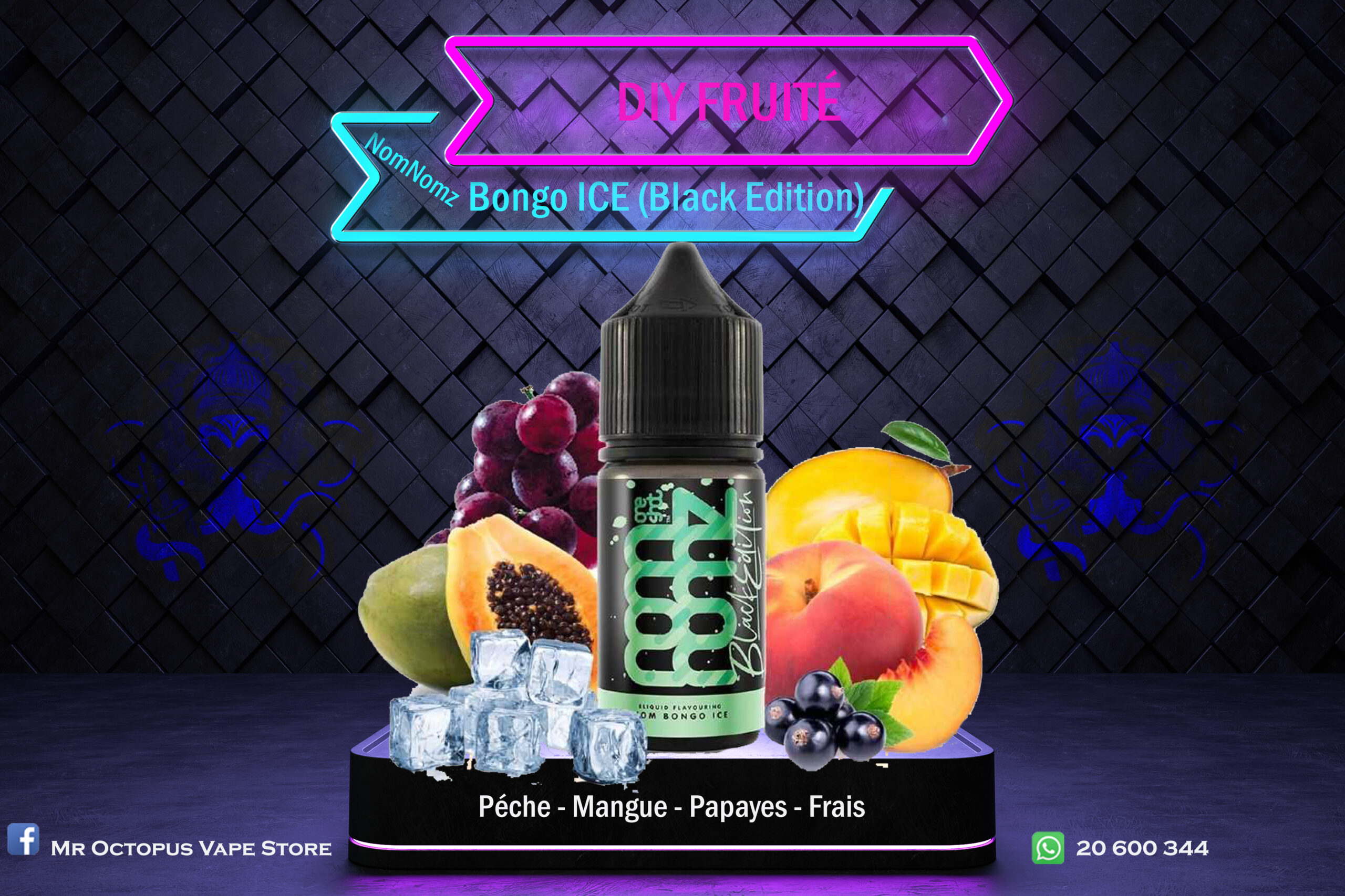 bongo ice Nom Nomz Bongo Ice - 30ml – Image 1