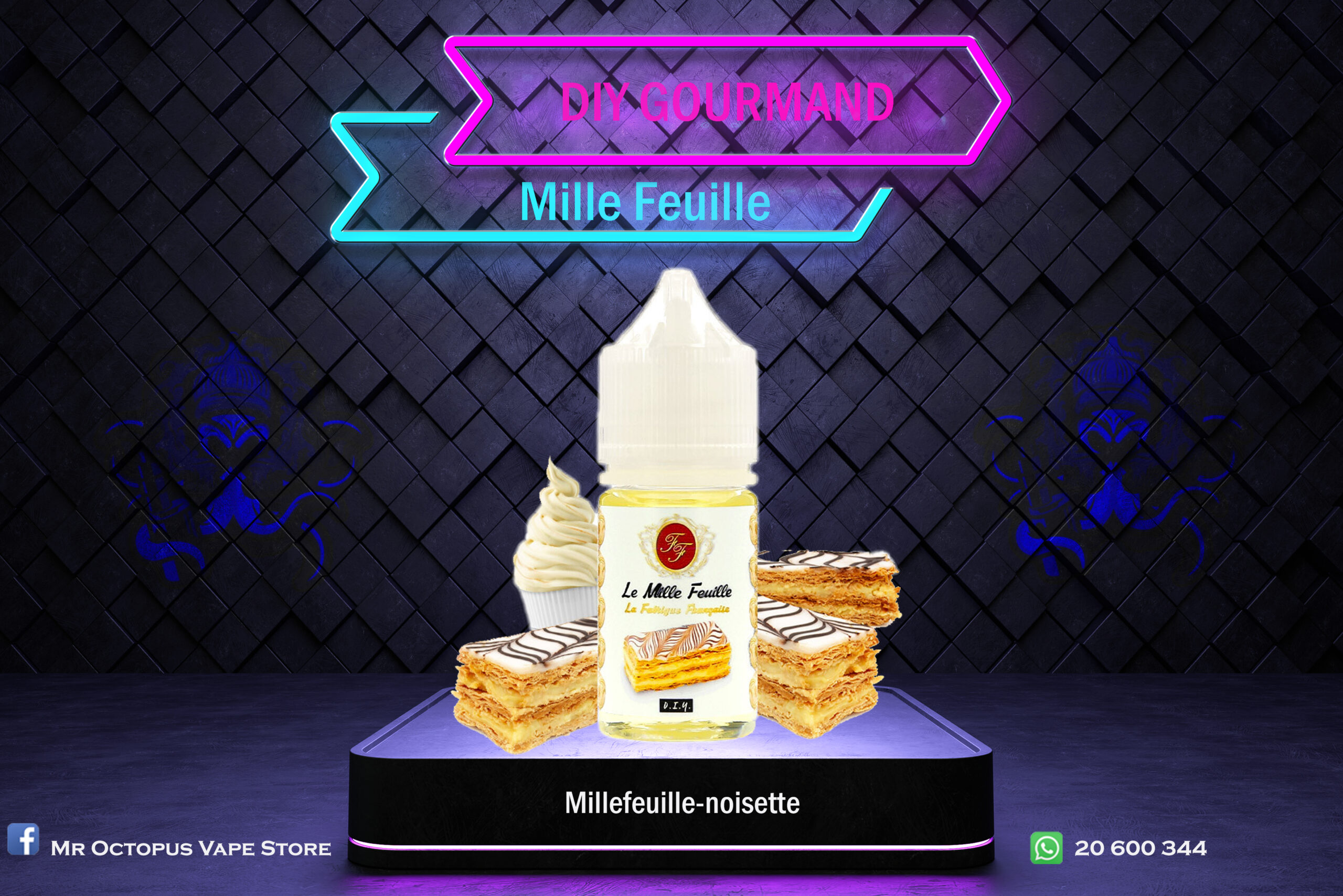 millefeuille Le Mille Feuille - La Fabrique Française-30ml – Image 1