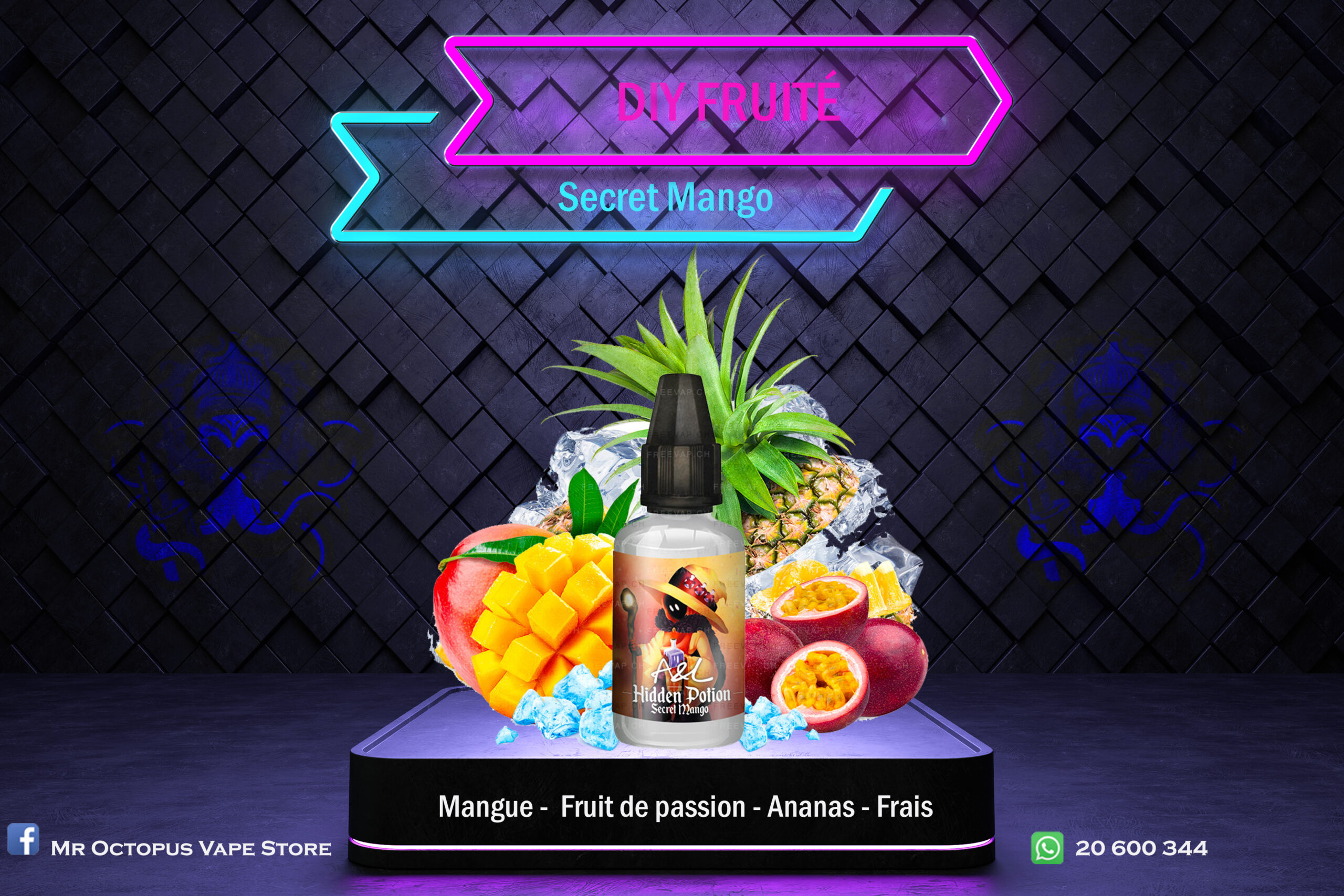 secret mango Secret Mango - HIDDEN POTION- 30ml – Image 1