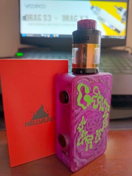 Kit Coton Occasion: Atomiseur dead rabit v3 2024+ Box p200 + Accus vt6