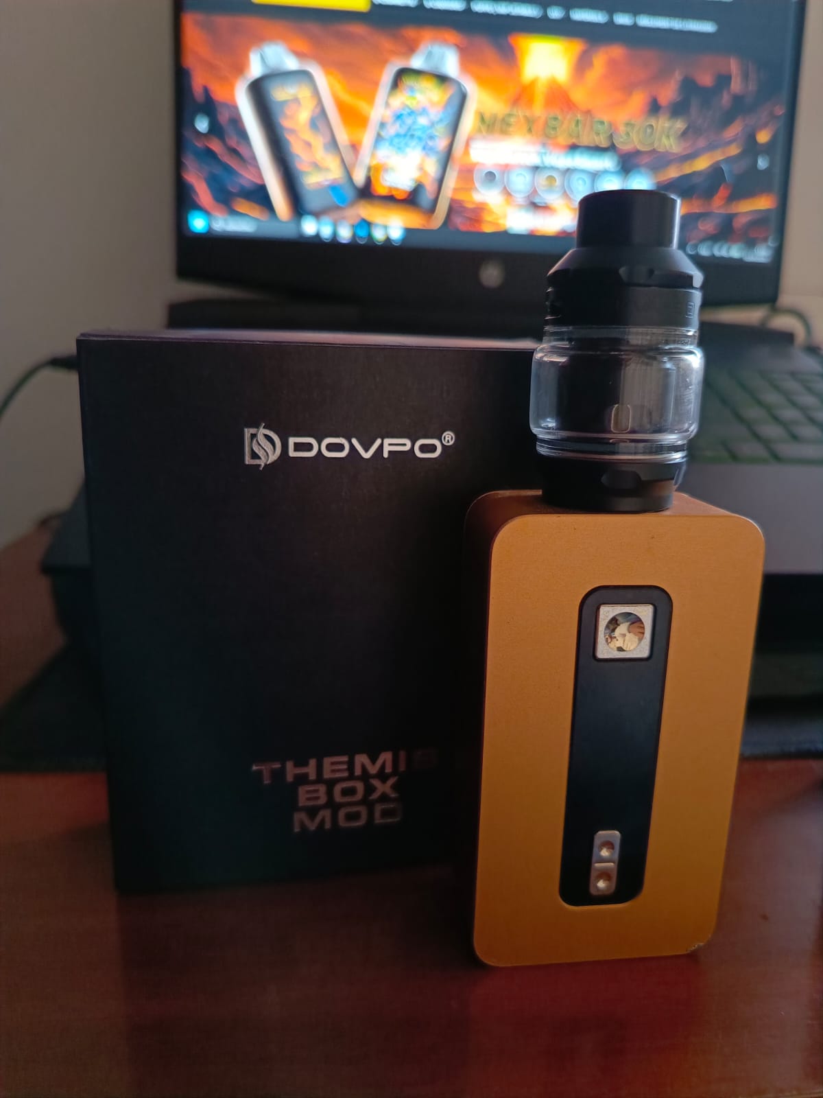 WhatsApp Image 2026-03-02 at 13.24.45A Kit Occasion atomiseur zeus+box dovpo+accus vtc6 – Image 1