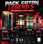 Kit Vape Geekvape Legend 5 Gold – Dead Rabbit V4 Gold - TUNISIE