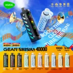 Vozol Gear Shisha 25K Puffs - Tunisie