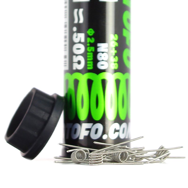 coils-fused-clapton Coils Fused Clapton 0.50 Ohm – Image 1