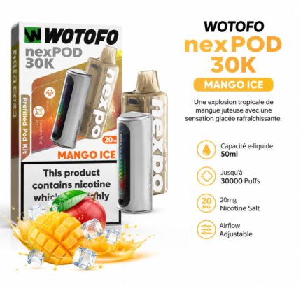 NEXPOD 30K - WOTOFO -Tunisie
