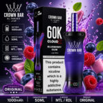 Al Fakher 60K Tunisie - Crown Bar E-Hose X Premium 0.6% Nic – Image 5