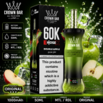 Al Fakher 60K Tunisie - Crown Bar E-Hose X Premium 0.6% Nic – Image 12