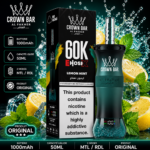 Al Fakher 60K Tunisie - Crown Bar E-Hose X Premium 0.6% Nic – Image 14