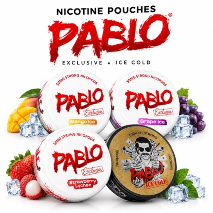 Pablo -SNUS NICOTINE POUCHES- TUNISIE