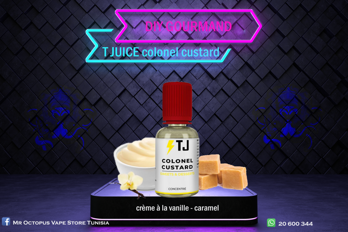 COLONEL CUSTARD -  T-JUICE 30ML